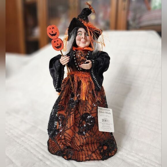Nwt Halloween Witch Figure 18 in - Picture 1 of 5